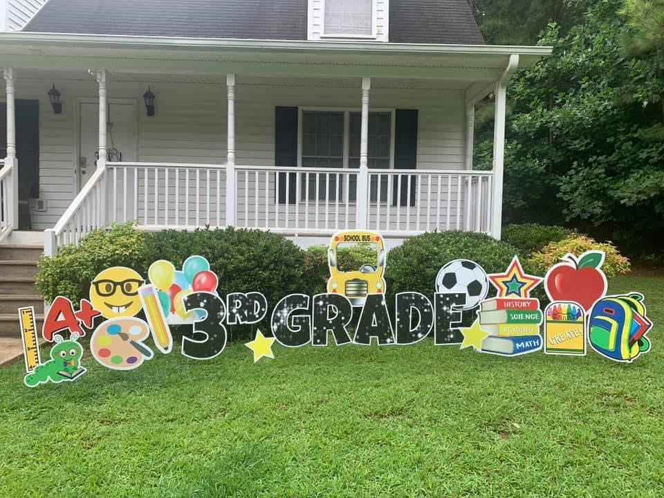 School/Graduation Yard Sign Packages